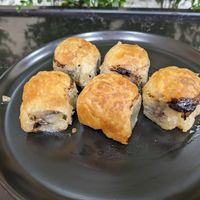 Chocolate borek (only vegan dessert for now) at Çiğköftem in Barcelona