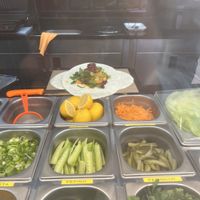 Burrito en proceso  at Çiğköftem in Barcelona