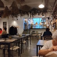 Inside the restaurant at Maai in Barcelona