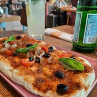Pizza Vegana & Homemade Lemonade at FRA - Pezzo di Pane in Frankfurt