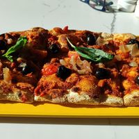 Vegan plinsa at FRA - Pezzo di Pane in Frankfurt