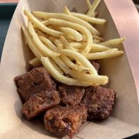 Vegan Burnt-Ends  at Walt Disney World - Flame Tree Barbecue in Lake Buena Vista