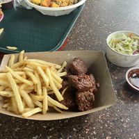 Vegan Burnt-Ends  at Walt Disney World - Flame Tree Barbecue in Lake Buena Vista