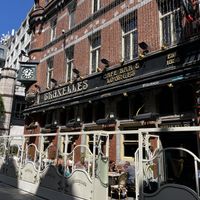 Outside  at Bruxelles in Dublin