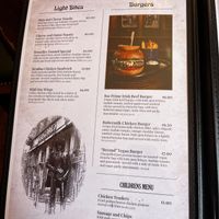 Beyond vegan burger on the menu   at Bruxelles in Dublin