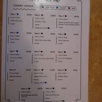 Green hearts are vegetarian and can be made vegan at Happy Nomad in Tinghir