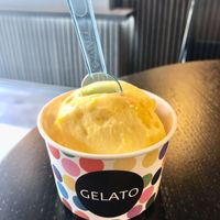 Mango passionfruit sorbet  at Toc Toc Coffee & More in Belfast