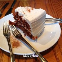 Vegan carrot cake. Incredible. at Lola's Kitchen in Toronto