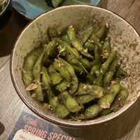 Garlic edamame starter  at BITES Asian Kitchen + Bar in Chicago
