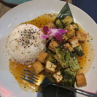General TSO GOOD with tofu  at BITES Asian Kitchen + Bar in Chicago