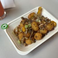 Dec ‘25 | salt & pepper potato tots  at Kinn Kinn in Newport