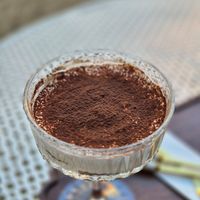 Very tasty tiramisu at The Light - Tea House in Prague