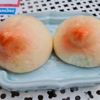 Red bean dumplings at The Light - Tea House in Prague