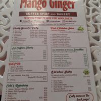 Plant based milk & ice cream options at Mango Ginger in Cape Town