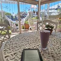 Berry milkshake at Mango Ginger in Cape Town