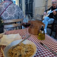 try the chickpea pasta. tastes much better than expected. very lovely vibe here! at La Traversa in Salerno