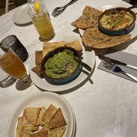 Hummus and Guacamole 🥑   at True Food Kitchen - The Forum Shops at Caesars in Las Vegas