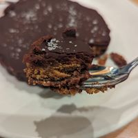 Chocolate and peanut butter tart at True Food Kitchen - The Forum Shops at Caesars in Las Vegas
