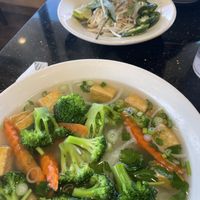 Veg  pho with tofu and vegetables   at Pho Saigon in Longview