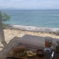 Vegan sandwich  at Next Level Cafe in Penida Island