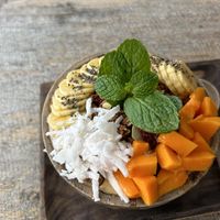 Smoothie bowl  at Next Level Cafe in Penida Island