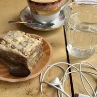 Banana bread with white chocolate   at Safe Space in Prague