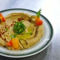 Hummusteller  at Kochkommode [Lokal] - Das Restaurant in Eberswalde