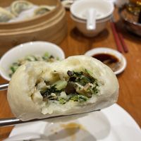 Mushroom bao   at Din Tai Fung - 鼎泰豐 in Taipei
