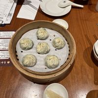 Vegan xiaolongbao (no soup inside) and the only vegan xiaolongbao option  at Din Tai Fung - 鼎泰豐 in Taipei