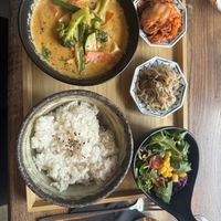 Thai Yellow Curry - main   at Sun and Moon Eatery in Launceston