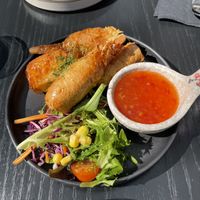 Vegan drumstick   at Sun and Moon Eatery in Launceston