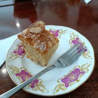 Lemon & blueberry cake at Castle Books  in Castlebar