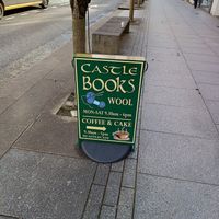 Sign at Castle Books  in Castlebar