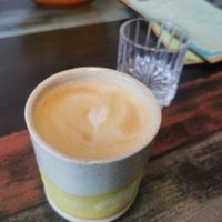 Cappuccino at Café Láska in Vienna