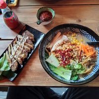 Classic Tantanmen Ramen, Vegan Crispy Duck at Daizu Ramen in Berlin