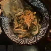 Ramen with vegan egg  at Daizu Ramen in Berlin