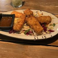 Vorspeise fried „chicken"  at Daizu Ramen in Berlin