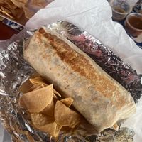 Large Vegan burrito at Speedy Burritos in Reno