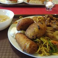 buffet at Mr. Hau in Prague