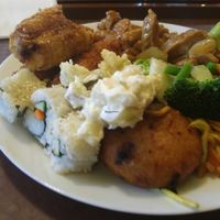 buffet  at Mr. Hau in Prague