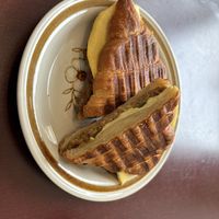 Their breakfast sandwich   at Sophie Sucree in Montreal