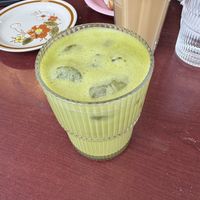 Iced matcha  at Sophie Sucree in Montreal