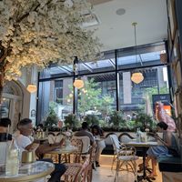 Seating area at Mandy's - The Well  in Toronto