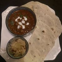 Chickpea Shakshuka - hummus and flatbread (highly recommend)  at Dragonfly Guesthouse in Sihanoukville
