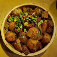 Mala potato 🌶🌶🌶 at Xi Shang ZhaZha - 席上喳喳（前门大街店） in Beijing