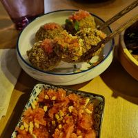 Tofu balls at Xi Shang ZhaZha - 席上喳喳（前门大街店） in Beijing