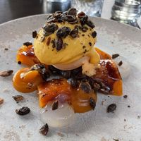 Dessert  at De Basiliek in Groningen