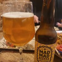 Branded craft beer range at Mad Mad Vegan - Barcelona in Barcelona