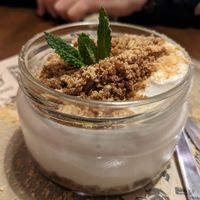 Cookies and cream dessert at Mad Mad Vegan - Barcelona in Barcelona
