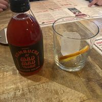 Red berry kombucha   at Mad Mad Vegan - Barcelona in Barcelona